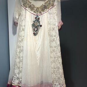 it's a designer dress i forgot designer name